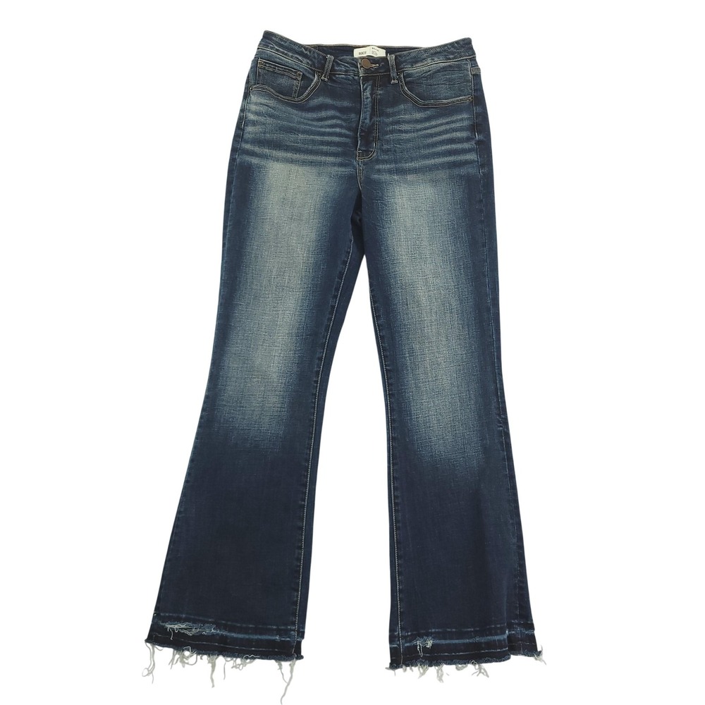 BKE Billie Jeans Womens 31x31.5 Blue Medium Wash High Rise Bootcut Stretch Denim